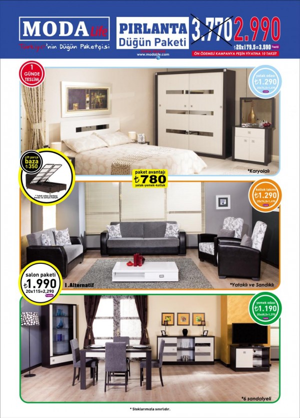 Modalife Alize Dugun Paketi Modelleri Ve Fiyatlari